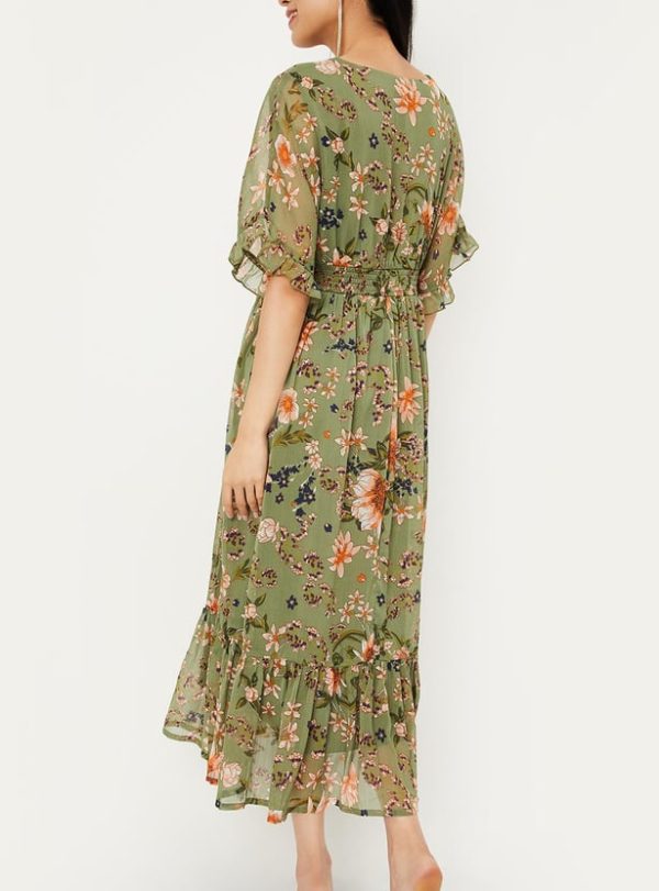 Women Printed Fit and Flare Dress - Image 3